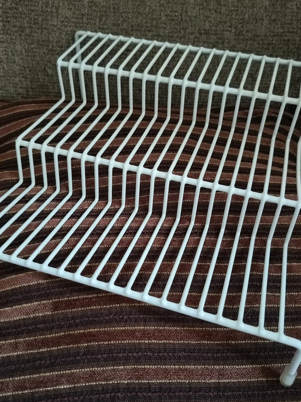 White Wire Shelf Storage Organizer